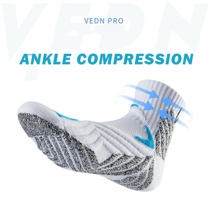 Professional Short Basketball Socks for Men Women Thicken Non Slip Soccer Golf Wear Running Socks Compression