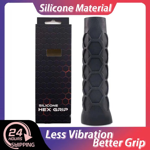 High Elastic Silicone Handle Cover for Pickleball Paddle Shock-Absorbing Grip Protective Accessory