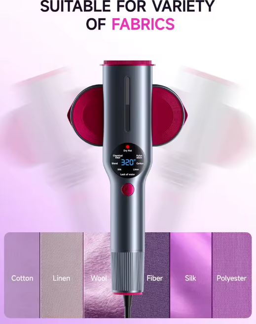 2-in-1 Portable Steam Iron