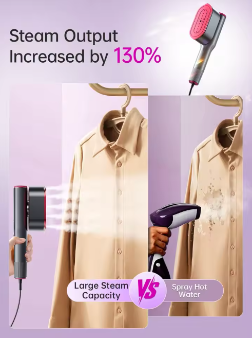 2-in-1 Portable Steam Iron